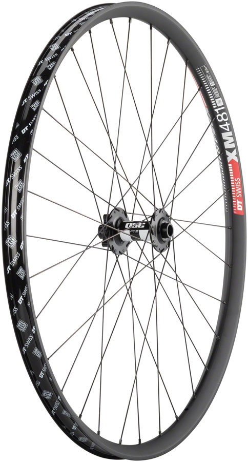 Quality Wheels DT 350/DT XM481 Front Wheel - 15 x 110mm, Boost, 6-Bolt, Black - Image 2
