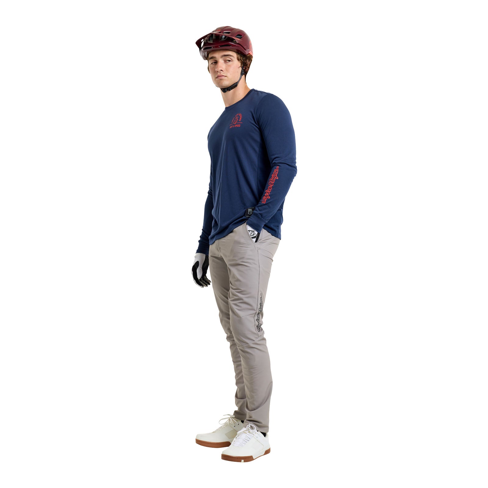 Skyline Long Sleeve Ride Tee Locals Midnight - Image 8