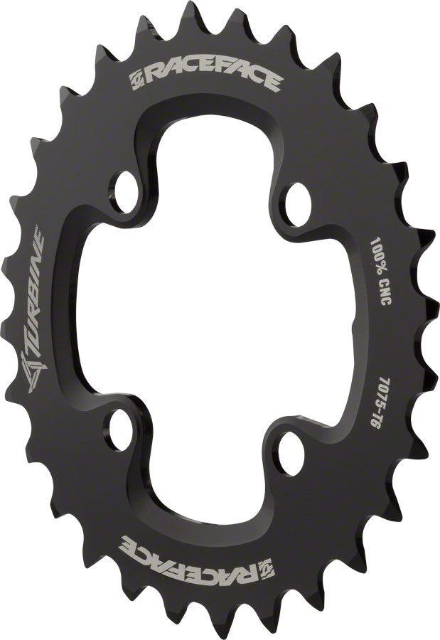 RaceFace Turbine 11-Speed Chainring: 104mm BCD 34t Black variant 2