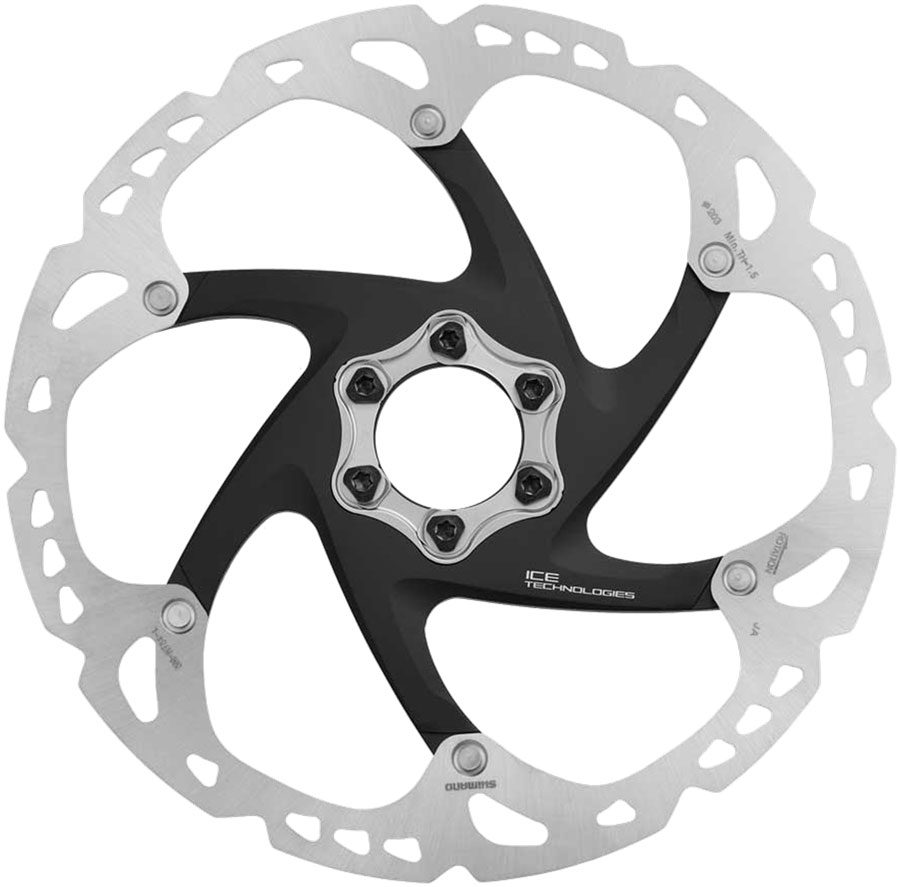 Shimano Deore XT SM-RT86-L Disc Brake Rotor - 6 Bolt