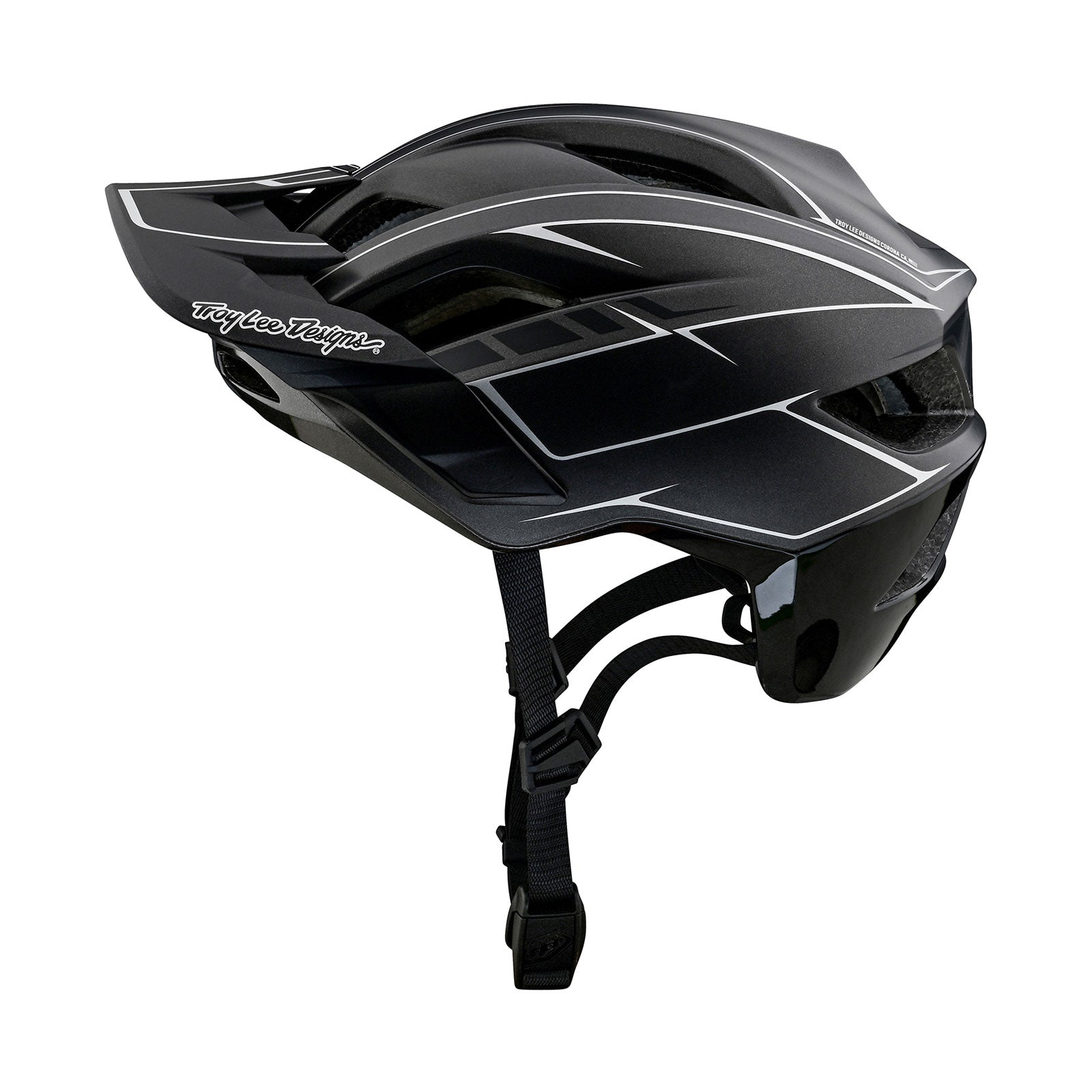 Flowline SE Helmet Pinstripe Charcoal / Black Flowline SE Helmet Pinstripe Charcoal / Black