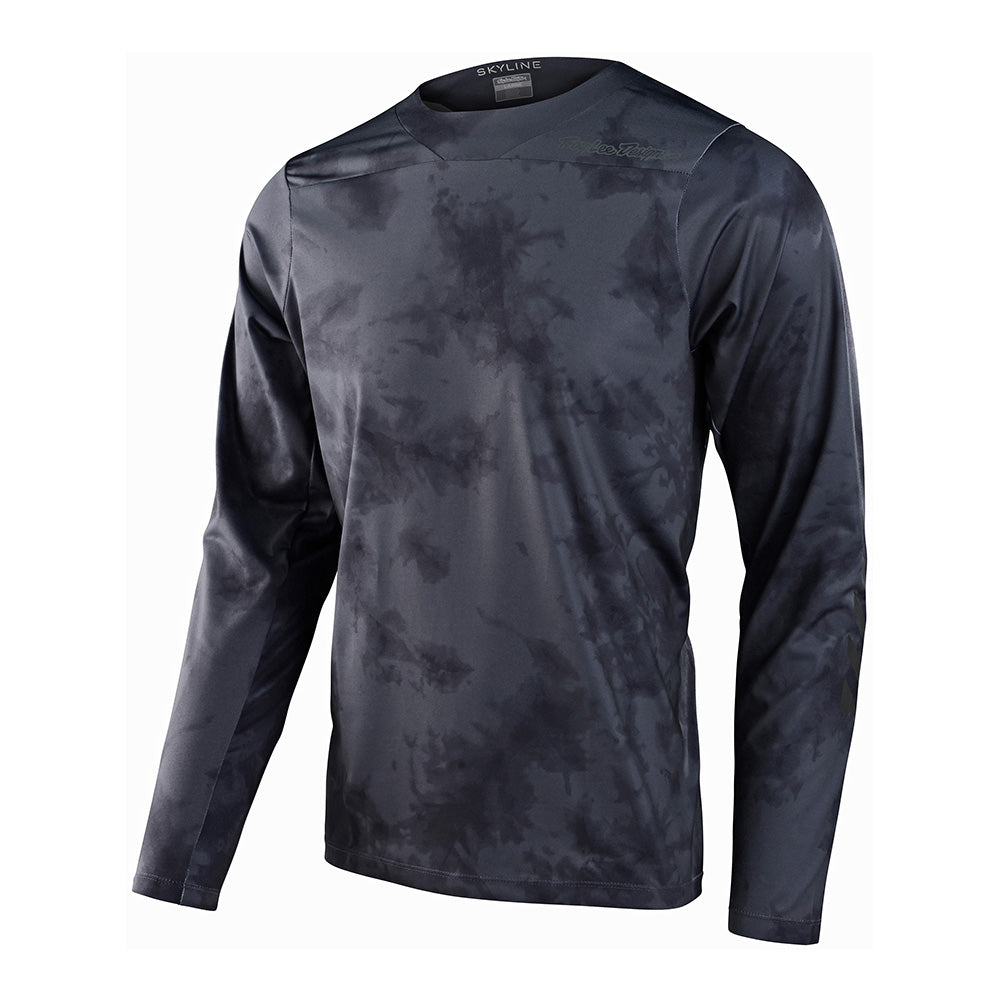 Skyline LS Chill Jersey Tie Dye Charcoal Skyline LS Chill Jersey Tie Dye Charcoal