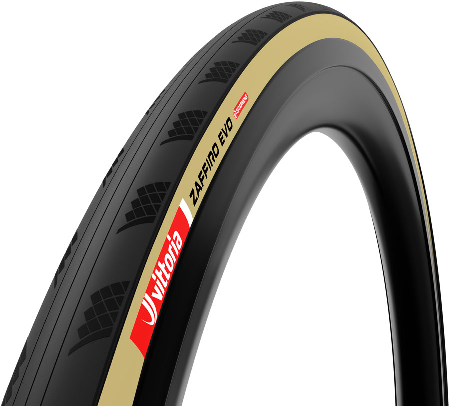 Vittoria Zaffiro Evo Road Tire 700C Folding Clincher 1C Graphene Nylon 60TPI variant 2