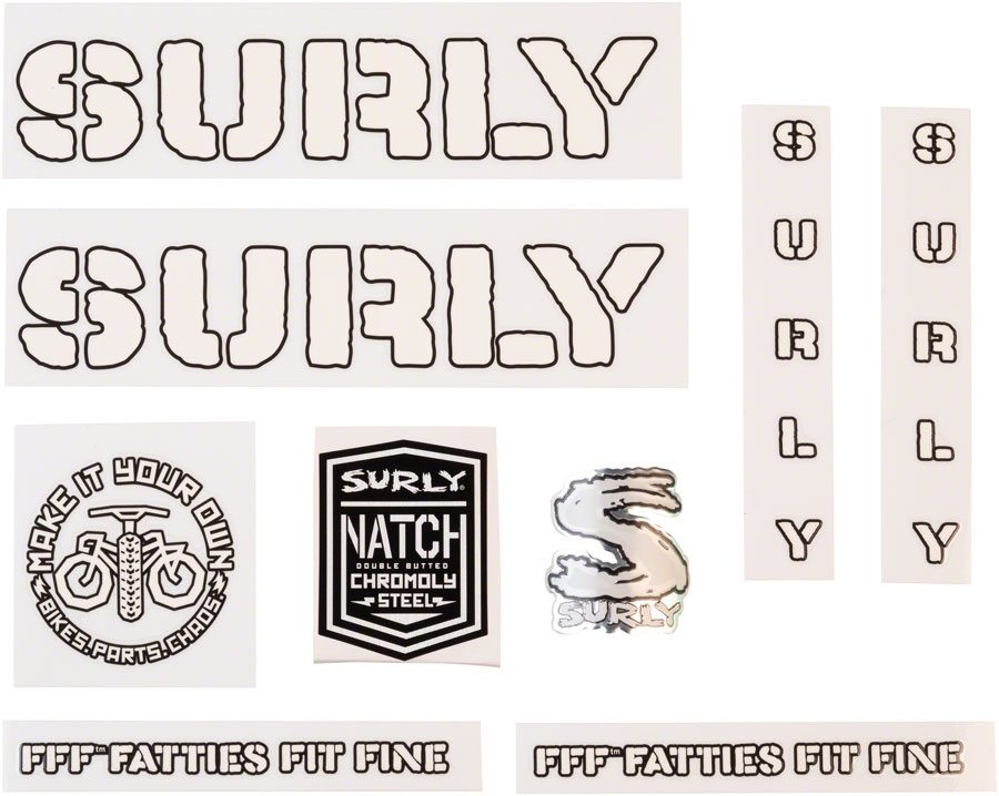 Surly Overspray Decal Set variant 2