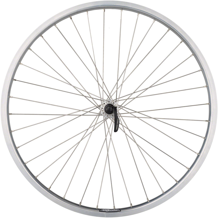 Quality Wheels Value HD Series Front Wheel - QR x 100mm Rim Brake Silver Clincher variant 2