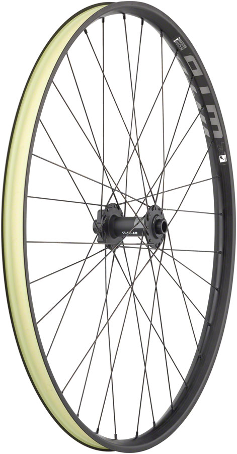Quality Wheels DT 370 / WTB KOM i30 Front Wheel - 15 x 110mm 6-Bolt, Black - Image 2