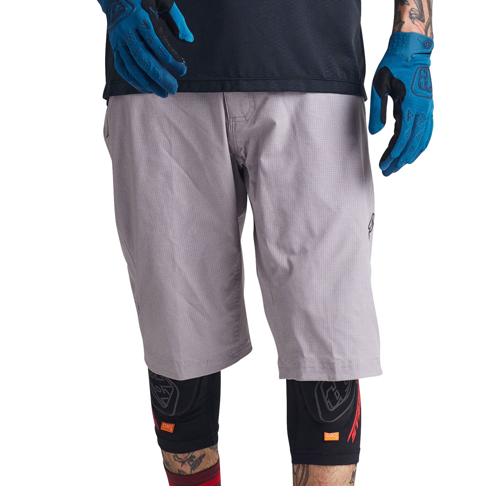 Skyline Air Short W/Liner Mono Charcoal - Image 7