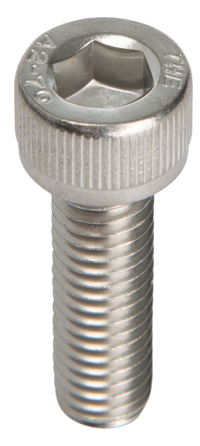 M6 x 20.0mm Stainless Socket Cap Head Bolt: Bag/10 M6 x 20.0mm Stainless Socket Cap Head Bolt: Bag/10