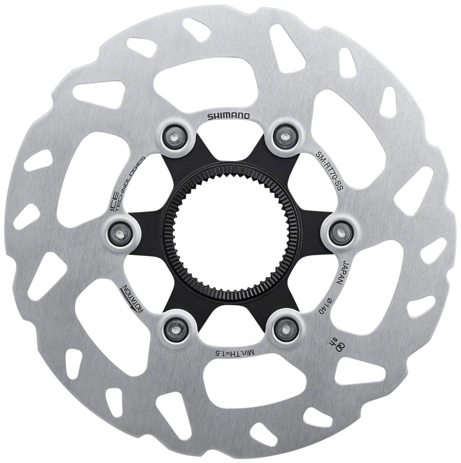 Shimano SLX SM-RT70 Disc Brake Rotor - Center Lock, Silver variant 2