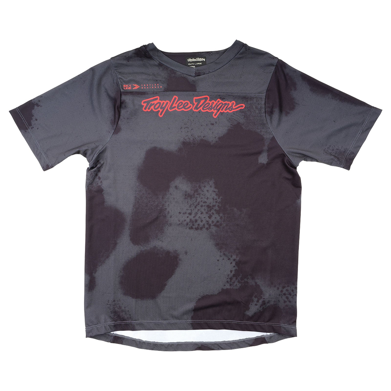 Youth Skyline Short Sleeve Jersey Flared Carbon Youth Skyline Short Sleeve Jersey Flared Carbon