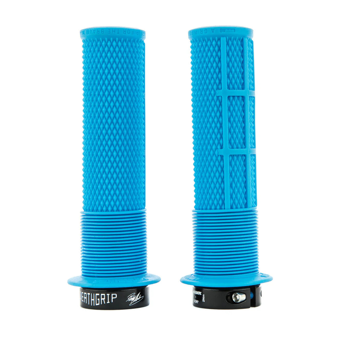 DMR Brendog Flanged DeathGrip Thick - Blue DMR Brendog Flanged DeathGrip Thick - Blue