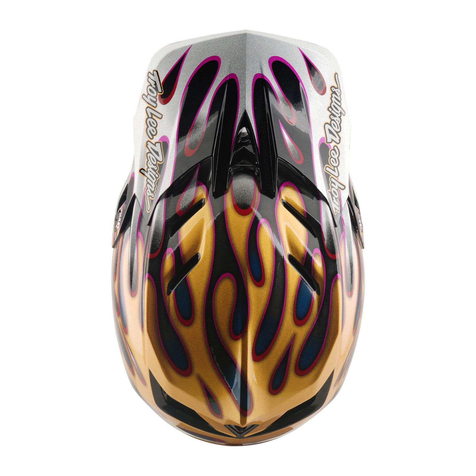 D4 Carbon Helmet Overspray Gold / Black - Image 4