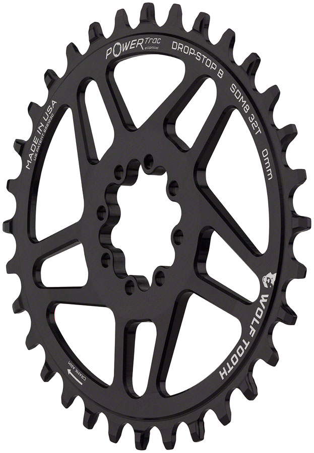 Wolf Tooth SRAM Elliptical 8-Bolt Direct Mount Chainrings - Image 2