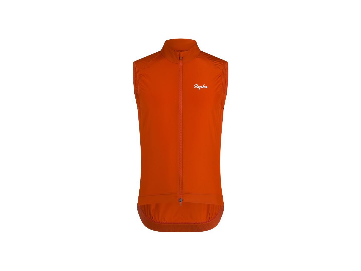 Rapha Core Gilet Men Small Paprika/White Vest