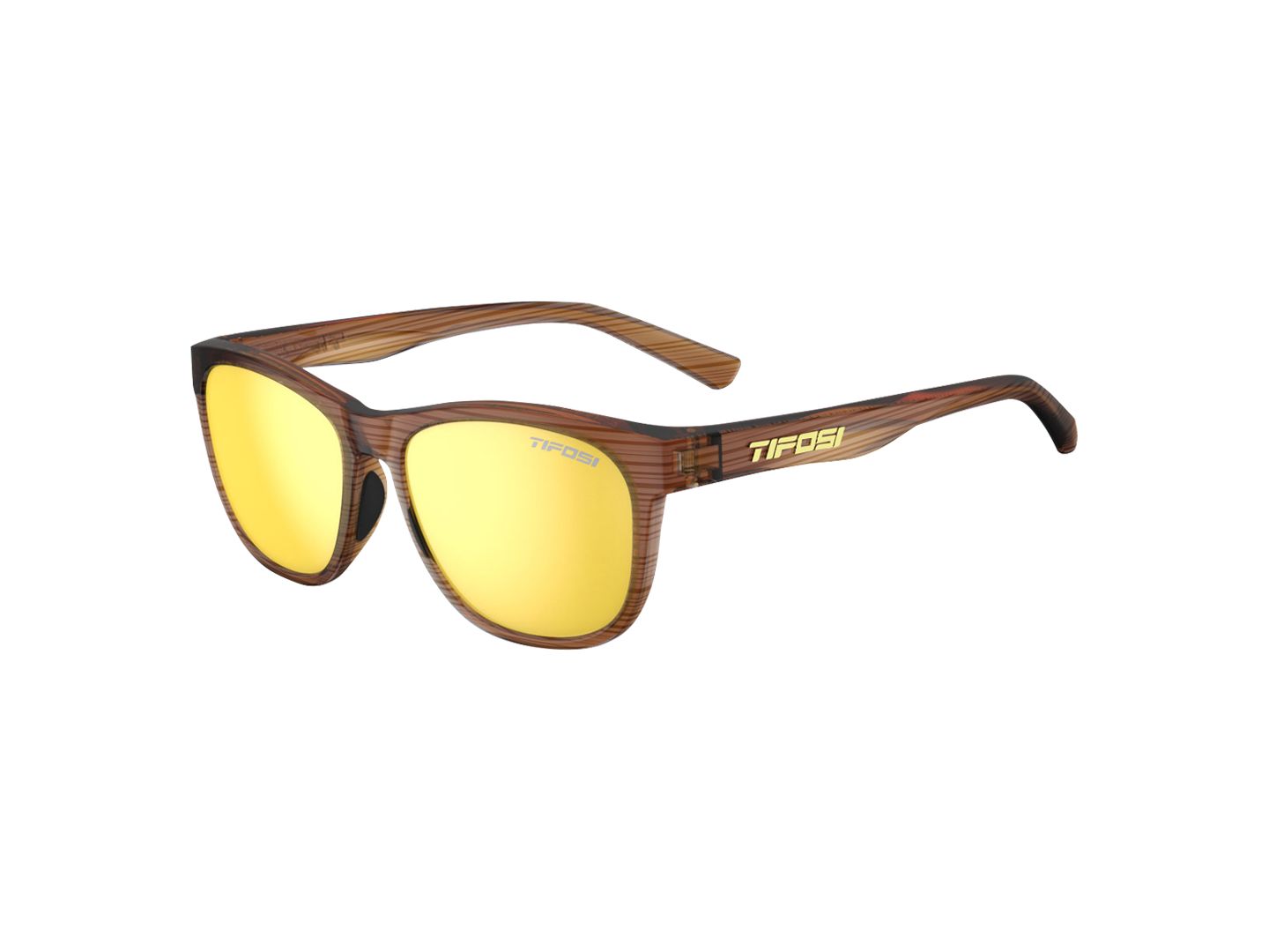 Tifosi Swank Brown Woodgrain Eyewear