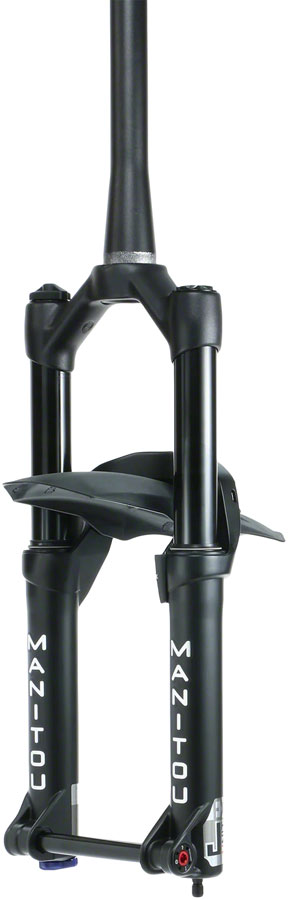 Manitou JUnit Comp Suspension Fork - 20" 100mm 15 x 110mm 40 mm Offset BLK Manitou JUnit Comp Suspension Fork - 20" 100mm 15 x 110mm 40 mm Offset BLK