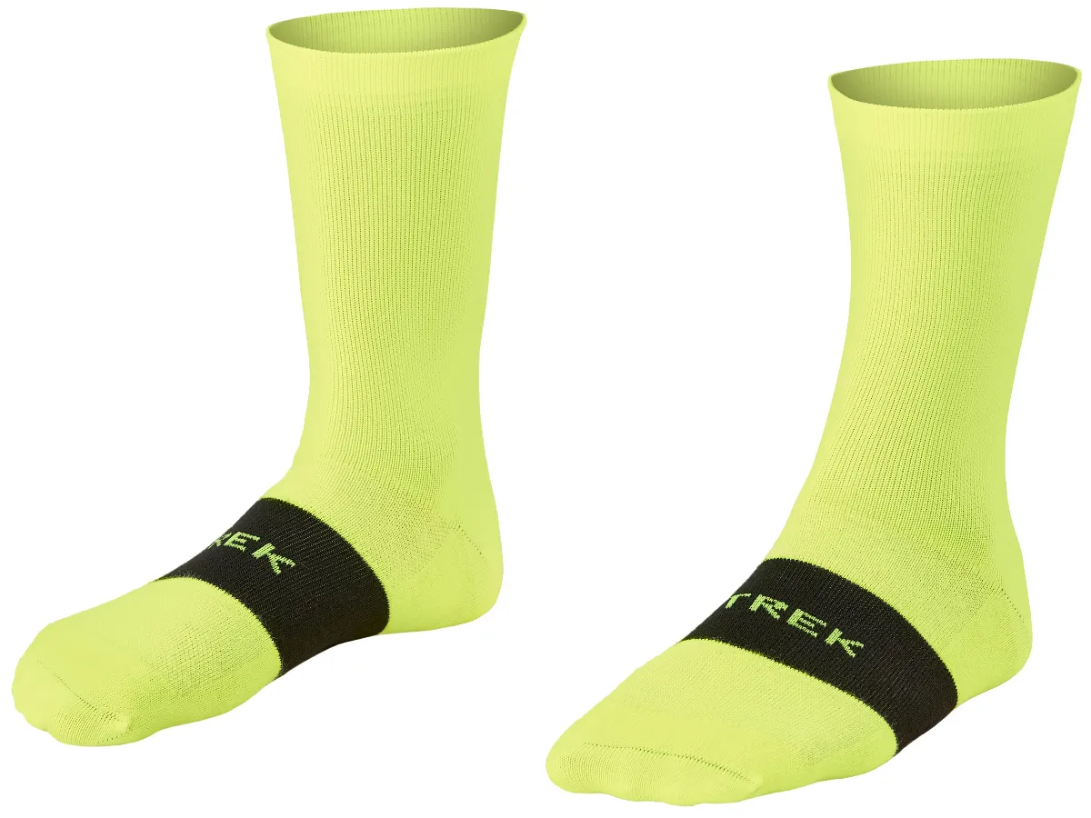 Sock Trek Race Crew Small (35-38) Radioactive Yellow