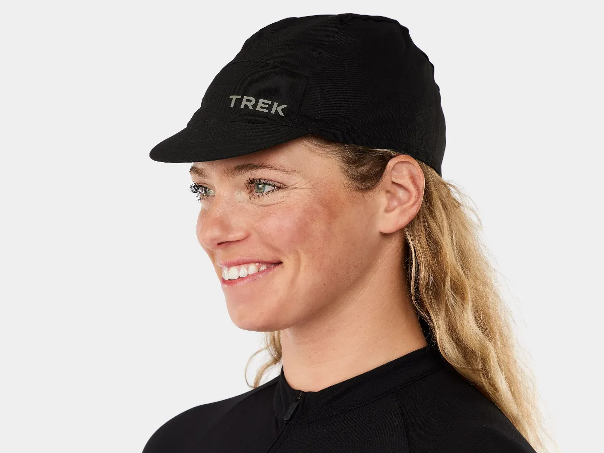 Trek Cotton Cycling Cap One Size Black Headwear
