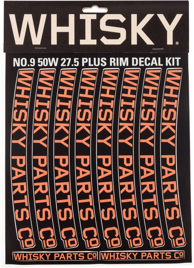 WHISKY 50w Rim Decal Kit for 2 Rims WHISKY 50w Rim Decal Kit for 2 Rims