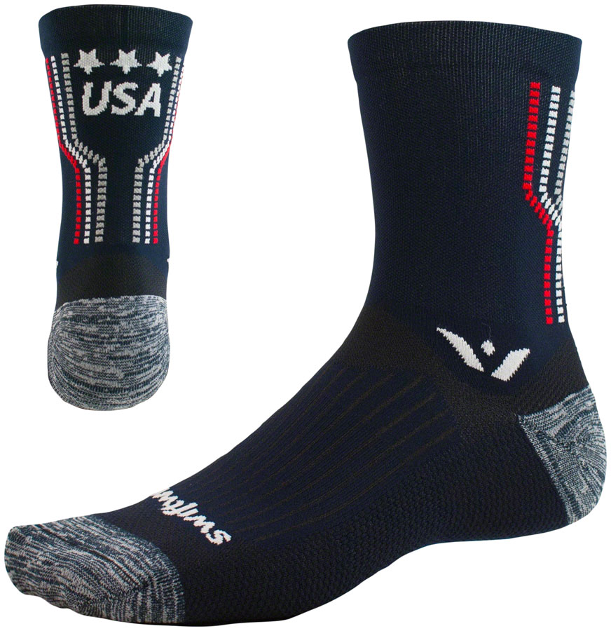 Swiftwick Vision Five Tribute Socks - 5" USA