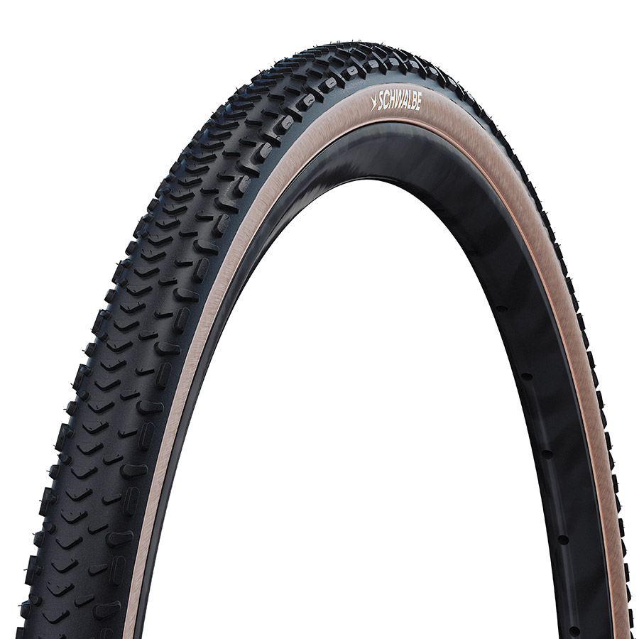 Schwalbe G-One RX Pro Gravel Tire 28x1.50 Folding Tubeless Ready Addix Race Pro 67TPI Transparent Sidewall