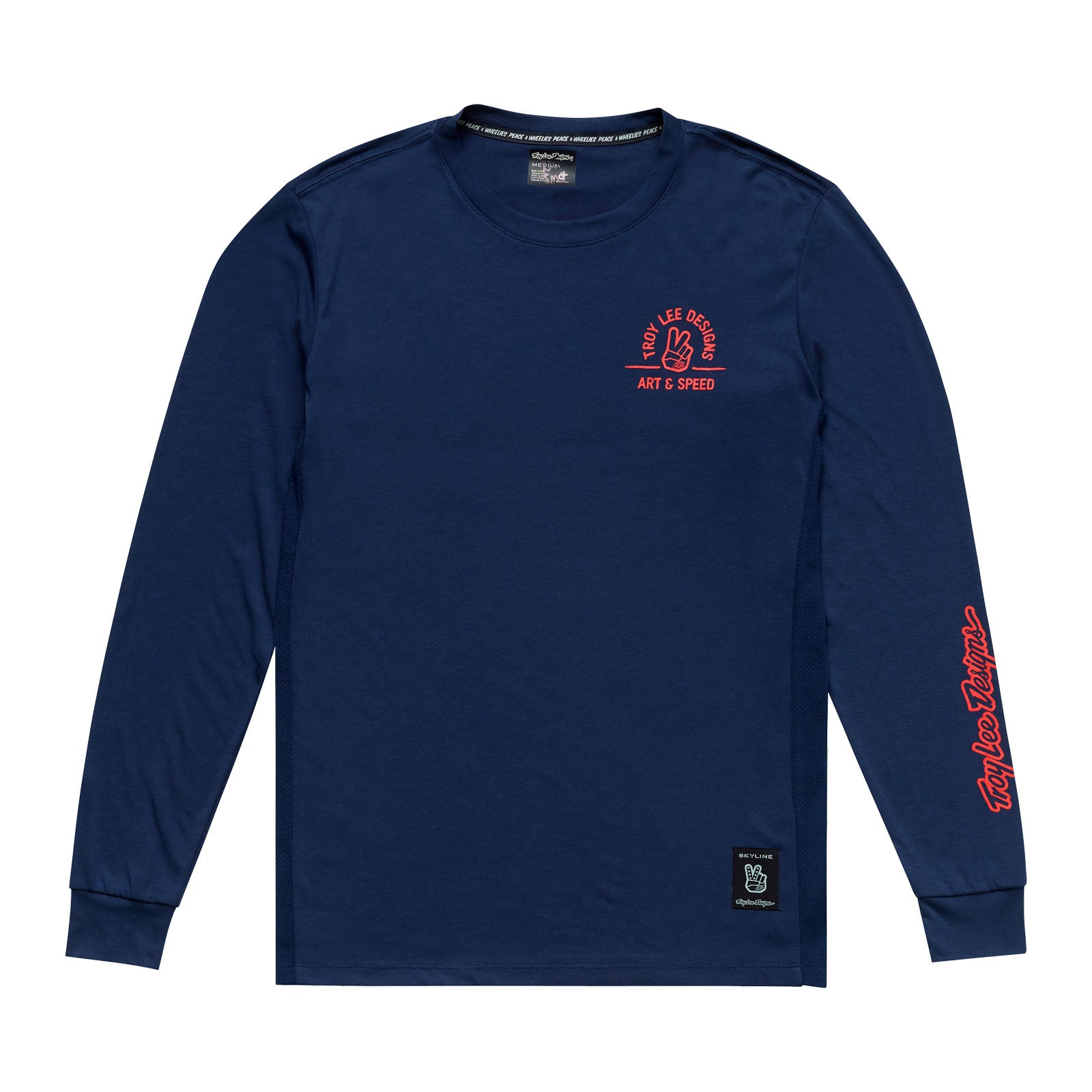 Skyline Long Sleeve Ride Tee Locals Midnight Skyline Long Sleeve Ride Tee Locals Midnight