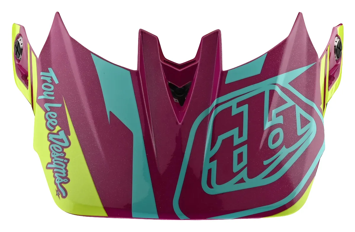 D4 Visor Slash Purple / Yellow - Image 2