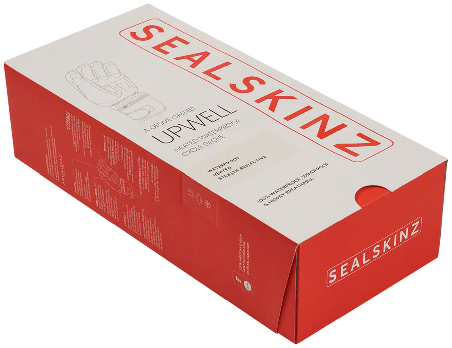 SealSkinz Upwell Heated Gloves - Black - Image 3