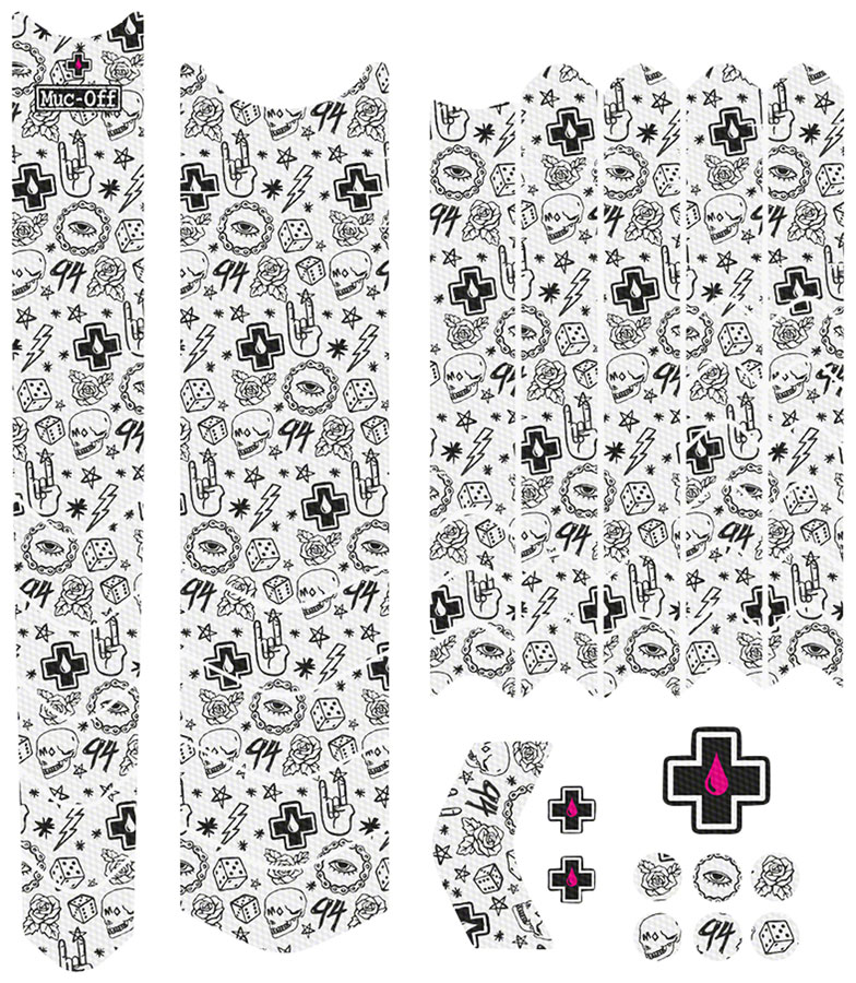 Muc-Off E-MTB Frame Protection Kit - 45-Piece