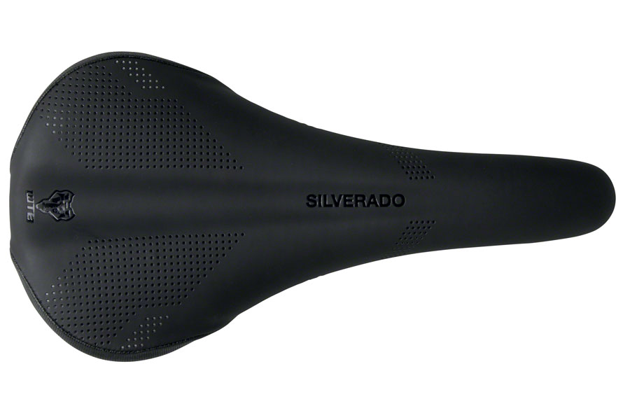 WTB Silverado Saddle - Microfiber Black 280mmx135mm - Image 11