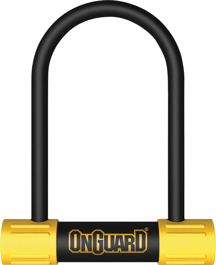 OnGuard BullDog Series U-Lock - 3.5 x 5.5" Keyed BLK/YLW Includes bracket OnGuard BullDog Series U-Lock - 3.5 x 5.5" Keyed BLK/YLW Includes bracket