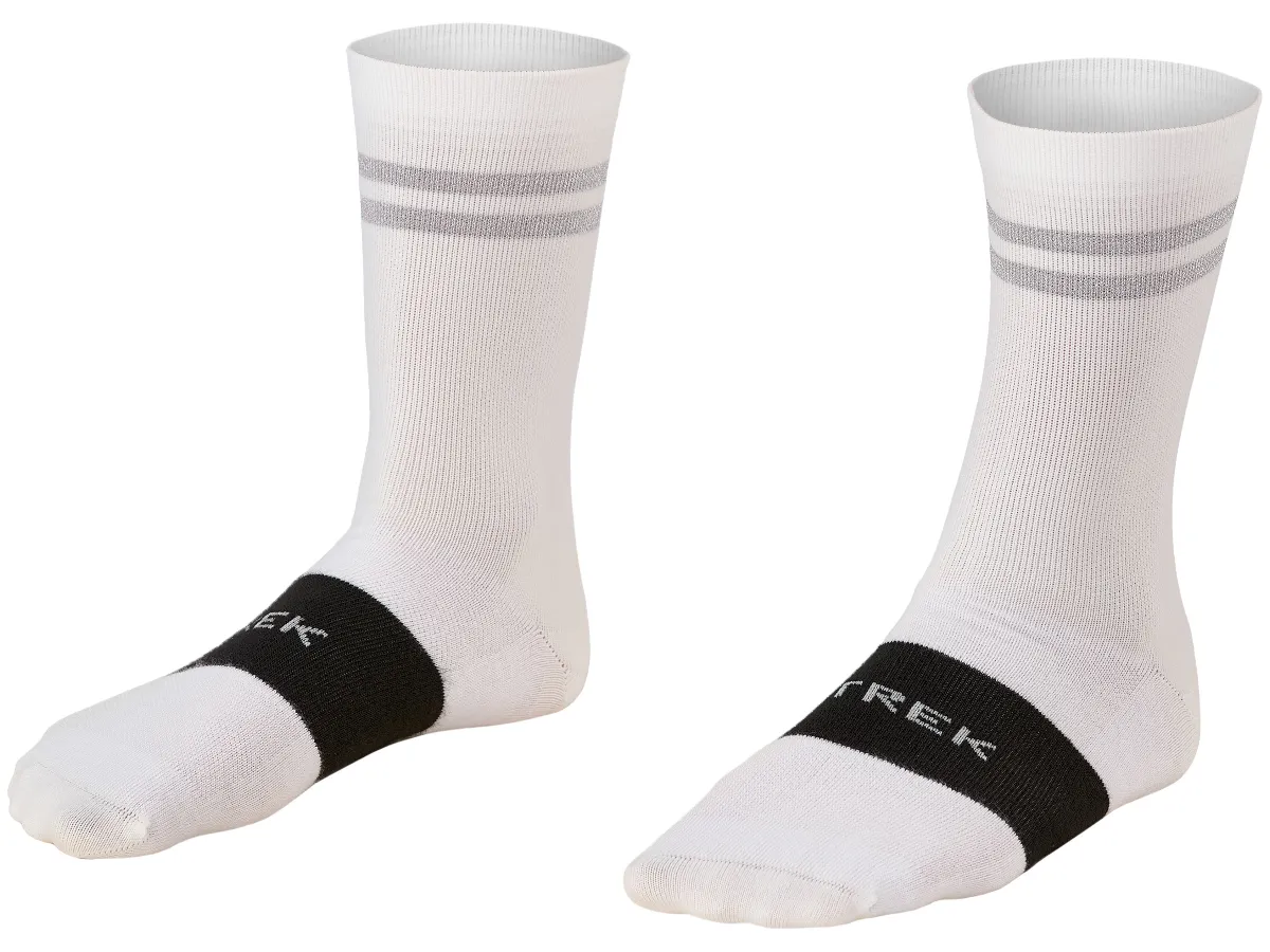 Sock Trek Race Reflective Crew X-Large (45-47+) White