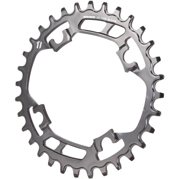 SRAM X-Sync 1x Steel Chainring - 	1x9-11sp, 94BCD, 3.5mm, Steel variant 2