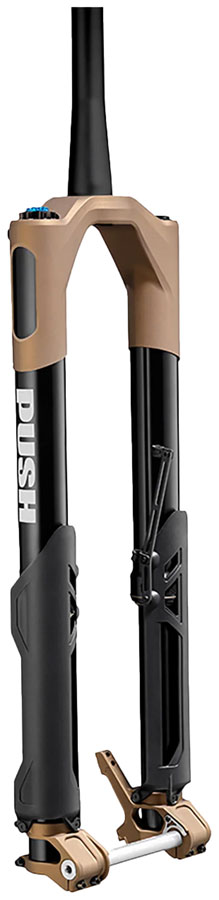 PUSH Industries Nine One V2 Inverted Coil Suspension Fork - 29" 160 mm 15 x 110mm 44mm Offset 50 lb. Spring Graphite BLK PUSH Industries Nine One V2 Inverted Coil Suspension Fork - 29" 160 mm 15 x 110mm 44mm Offset 50 lb. Spring Graphite BLK