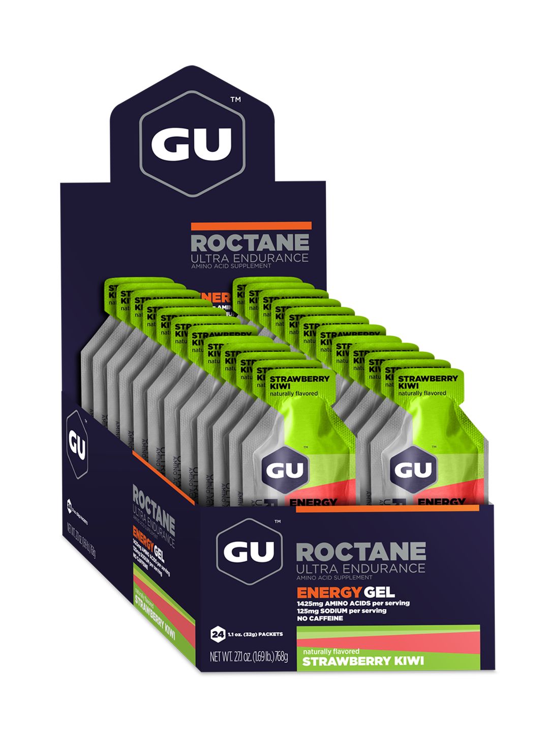 Supplement GU Roctane Strawberry Kiwi 24 Pack
