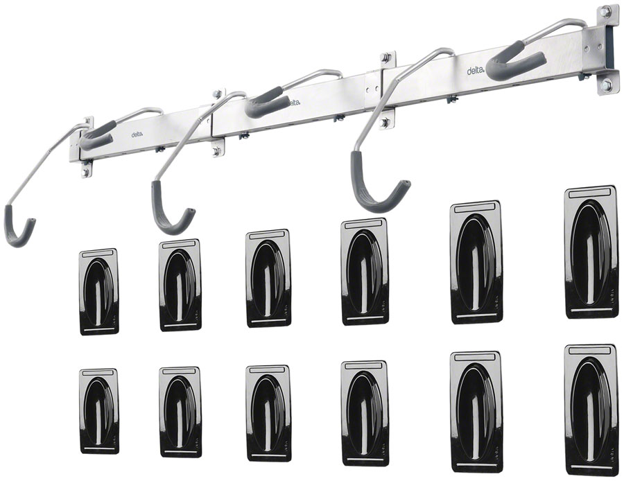 Delta Heavy Duty Track Rack Wall Mount Bike Rack variant 2