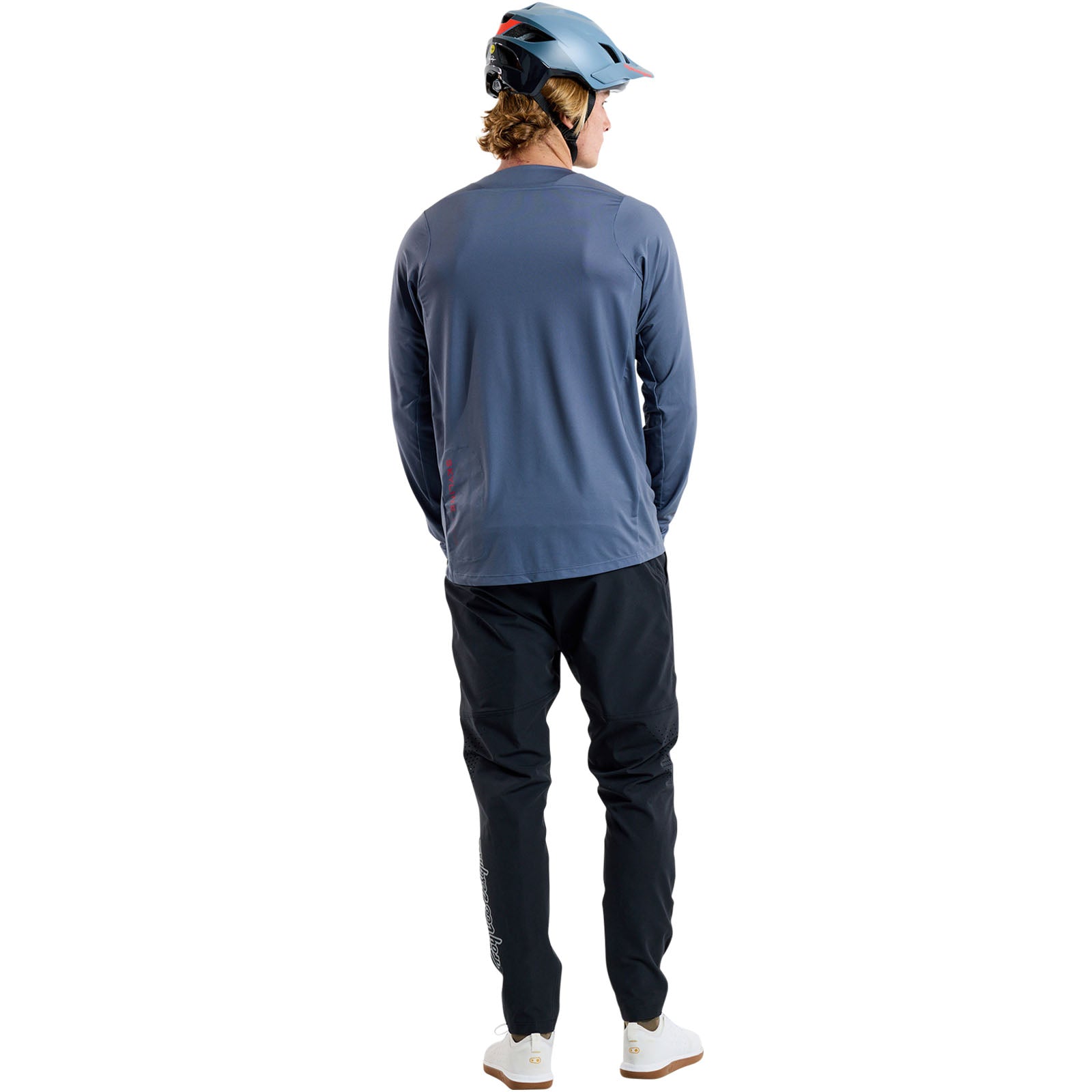 Skyline Long Sleeve Jersey Mono Steel Blue - Image 11