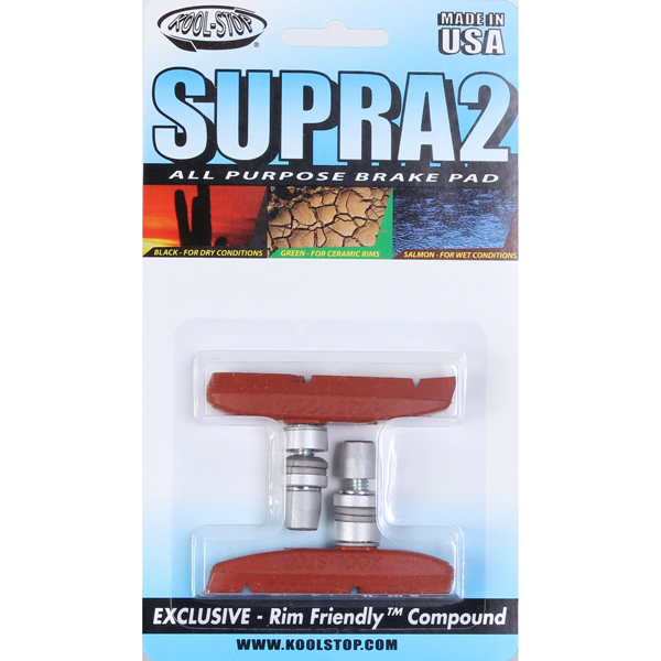 Kool Stop Supra 2 Brake Pads - Threaded variant 3