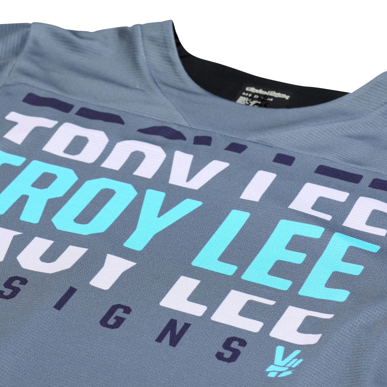 Ruckus 3/4 Jersey Spun Steel Blue - Image 4