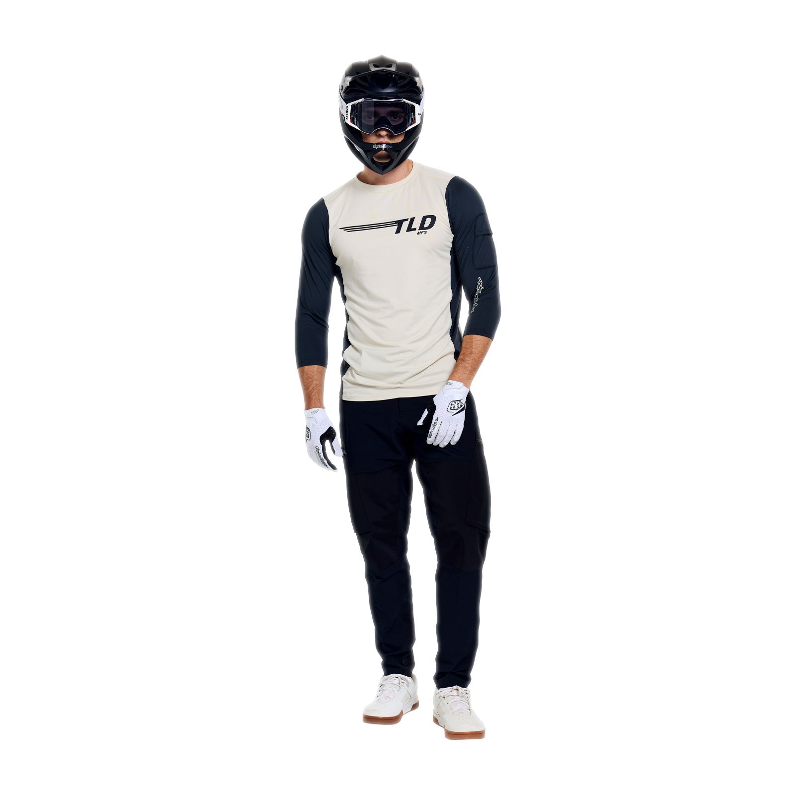Ruckus Ride 3/4 Tee Wings Pumice - Image 8