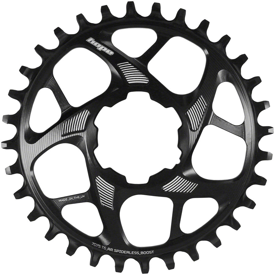 Hope Spiderless Retainer Chainrings - Direct Mount, R22 - Image 5