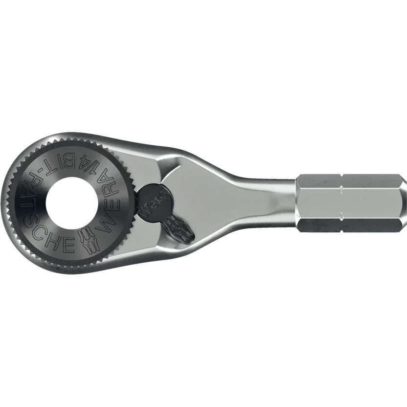 Wera Tool 8011 Zyklop Mini 4 Bit Ratchet 1/4"