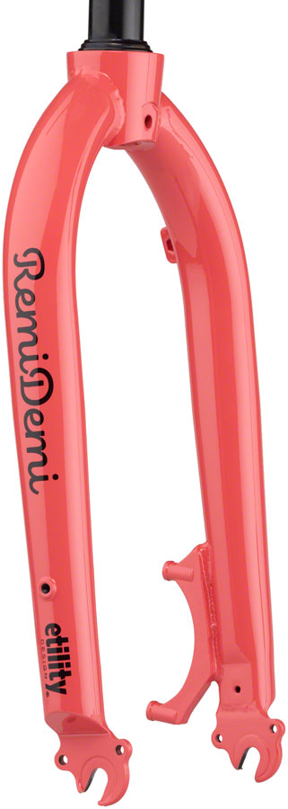 Benno RemiDemi Replacement Fork - Aluminum Coral Pink QR 20" Post Mount  22+
