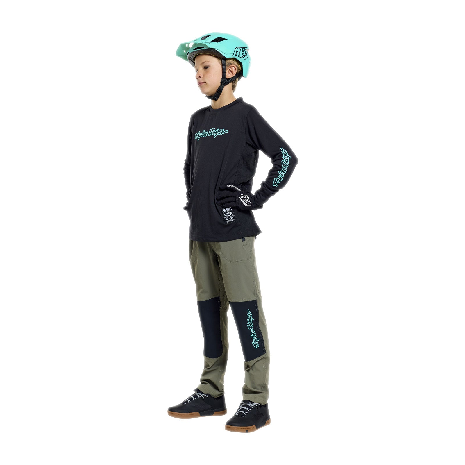 Youth Skyline Trail Pant Mono Army - Image 11
