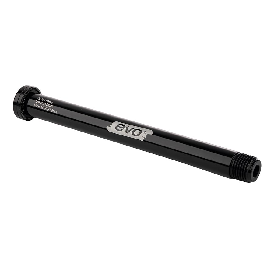 EVO Shaft Bolt Thru Axle Front 15x110mm TA Length: 158mm Thread Length: 12mm Thread Pitch: M15x1.50 RockShox EVO Shaft Bolt Thru Axle Front 15x110mm TA Length: 158mm Thread Length: 12mm Thread Pitch: M15x1.50 RockShox