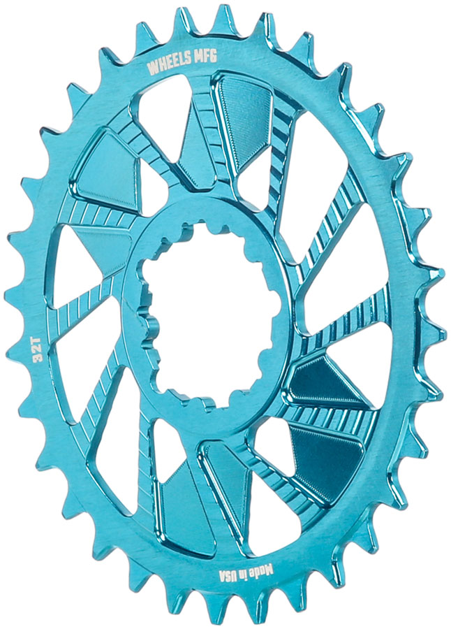 Wheels Manufacturing 3-Bolt Direct Mount T-Type Chain Compatible Chainring - Image 2