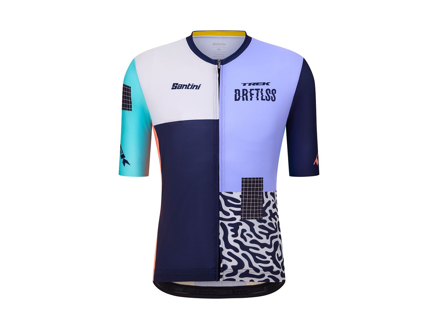 Santini Trek Driftless Replica Blue Jersey Santini Trek Driftless Replica Blue Jersey