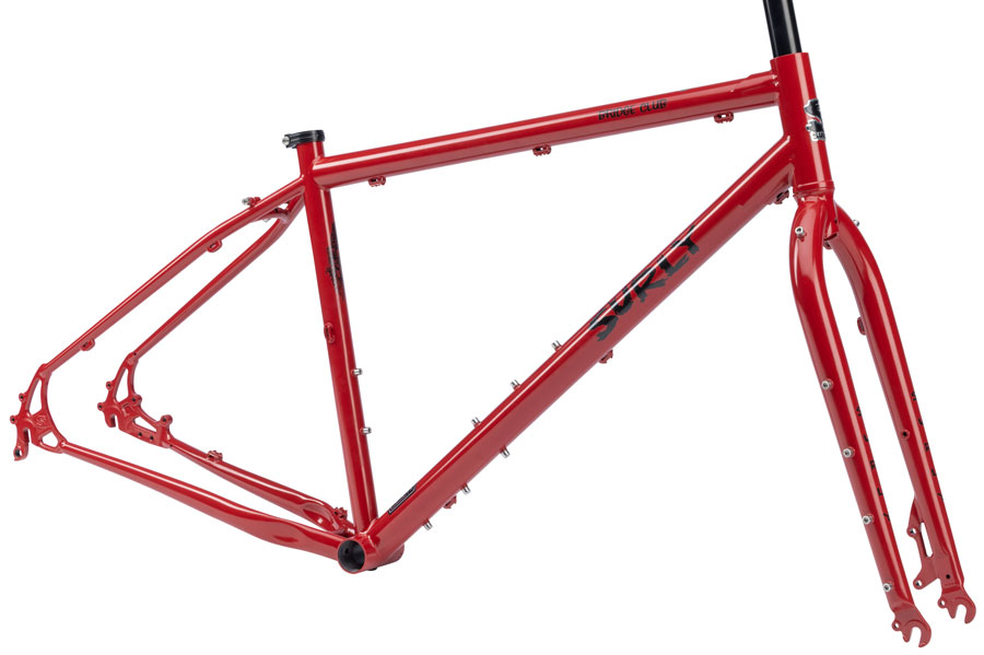 Surly Bridge Club Frameset - 27.5" Steel Lingering Cranberry Small