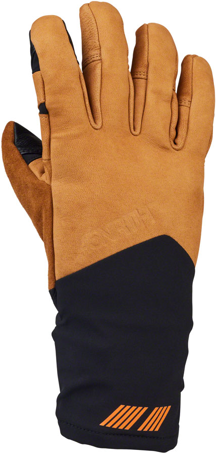 45NRTH 2024 Sturmfist 5 LTR Leather Gloves - Tan/Black, Full Finger