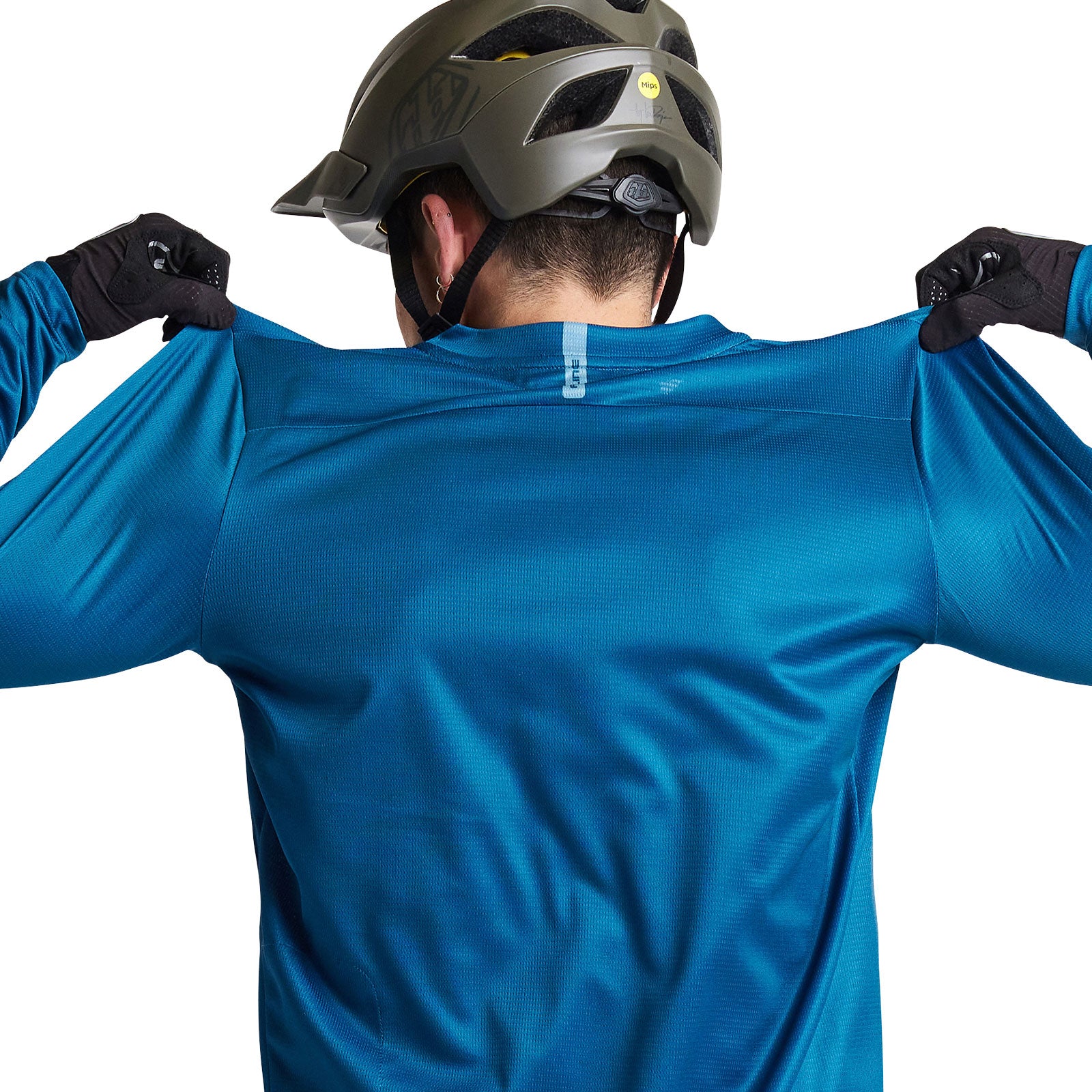 Flowline LS Jersey Solid Slate Blue - Image 9